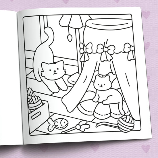 Kolorowanka „Kocie chwile”