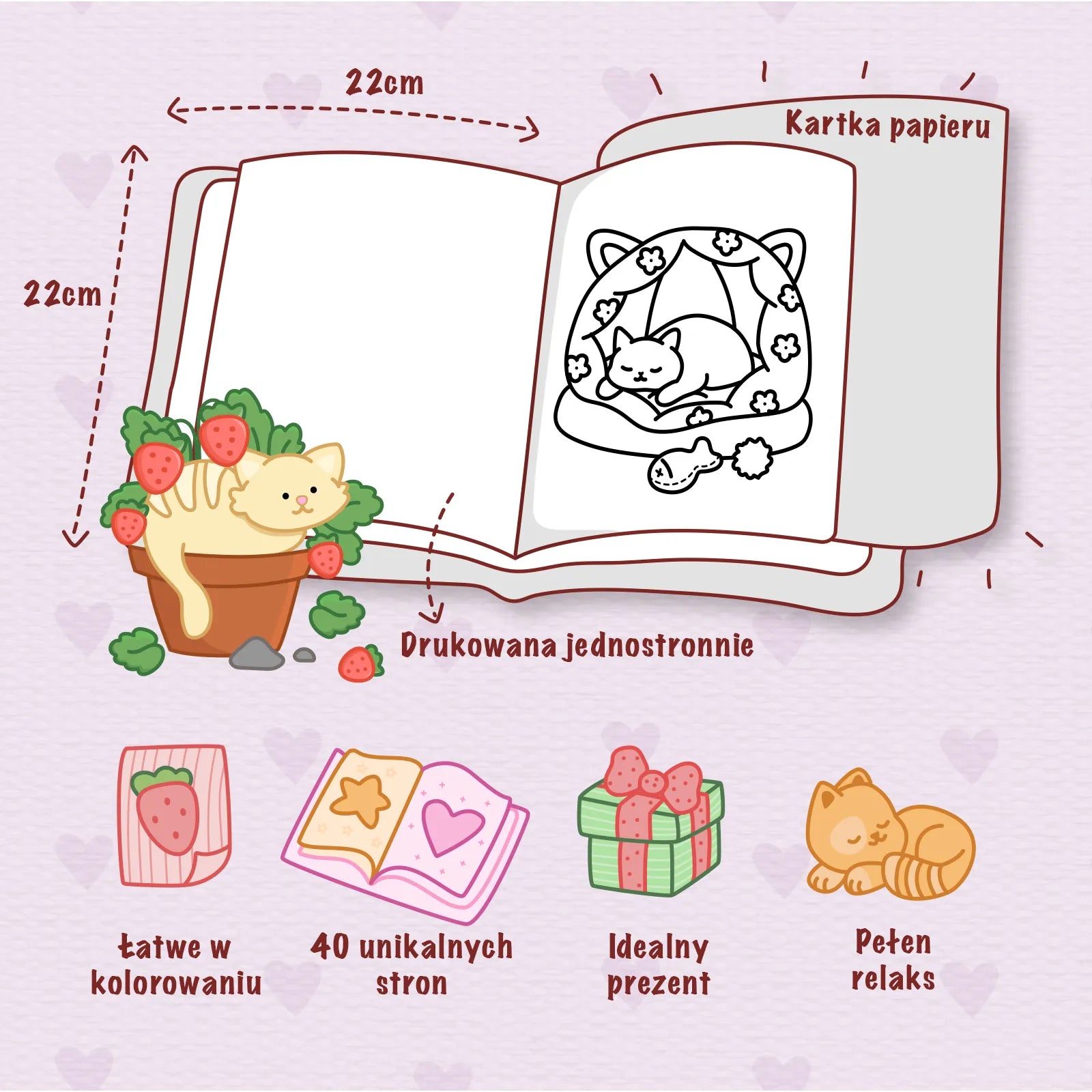 Kolorowanka „Kocie chwile”