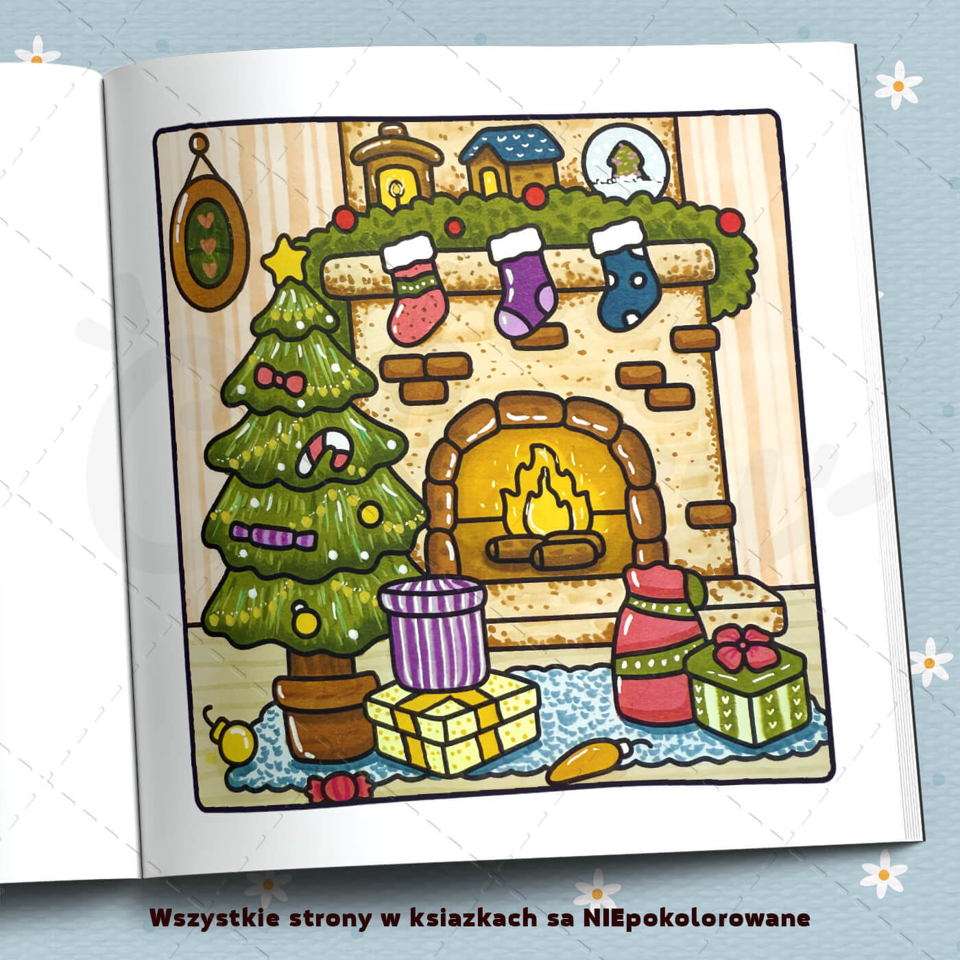 Kolorowanka „Przytulne zakątki”