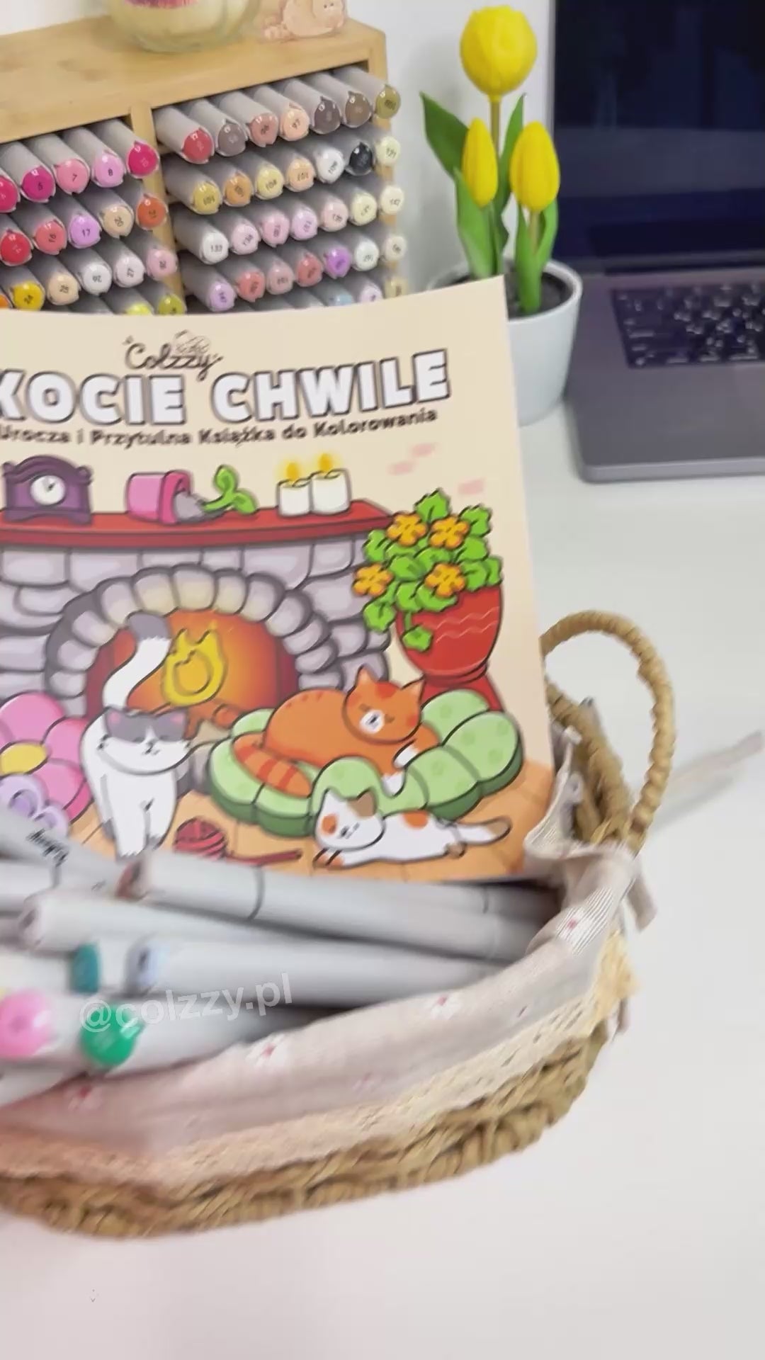 Kolorowanka „Kocie chwile”